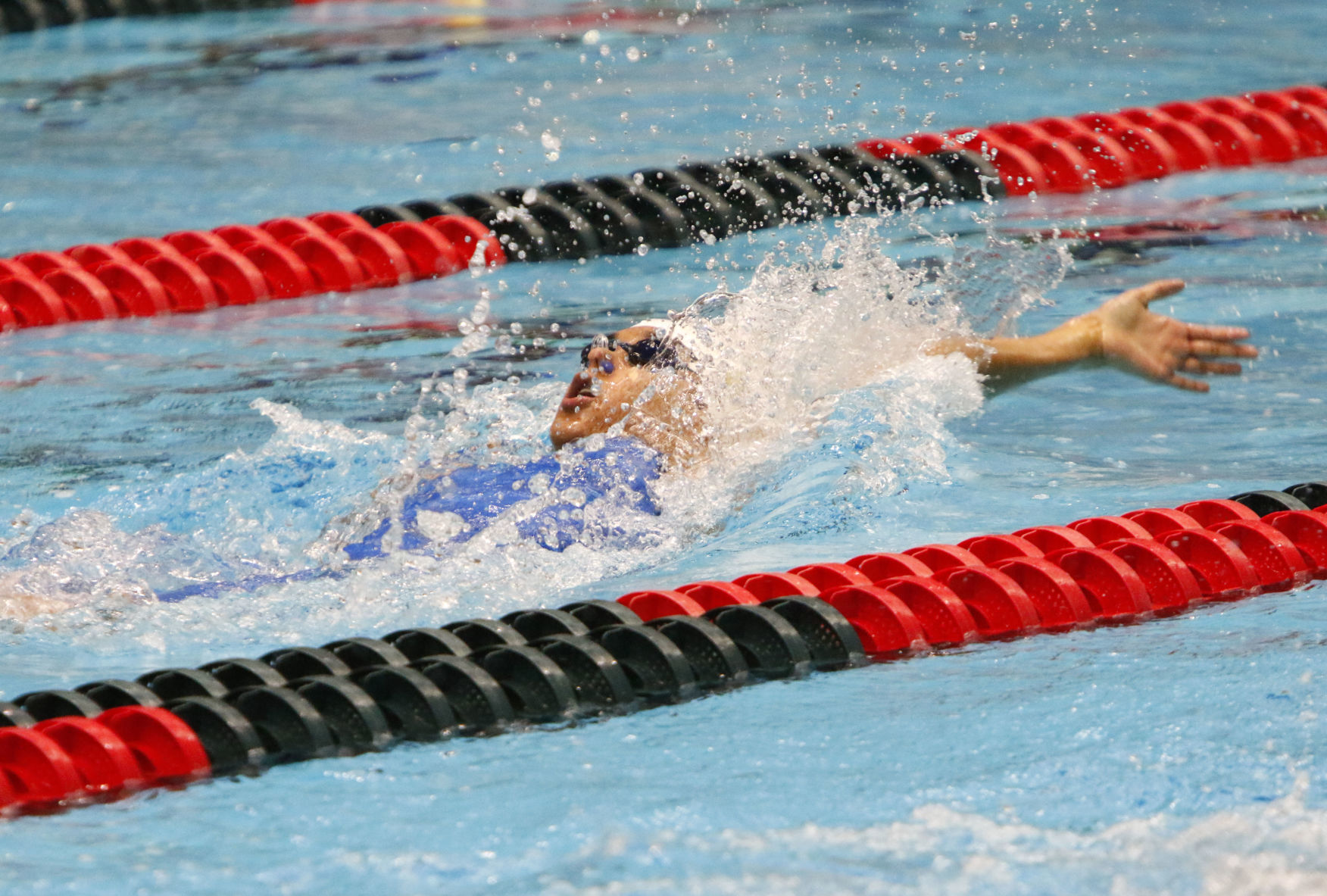 Girls state swimming finals in Indianapolis